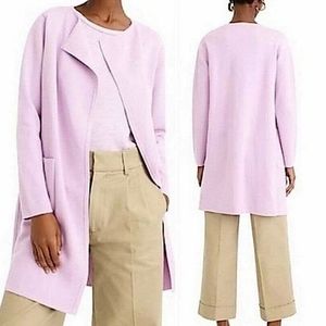 J.Crew Juliette Open Front Cardigan Sweater Blazer in Periwinkle Purple Small